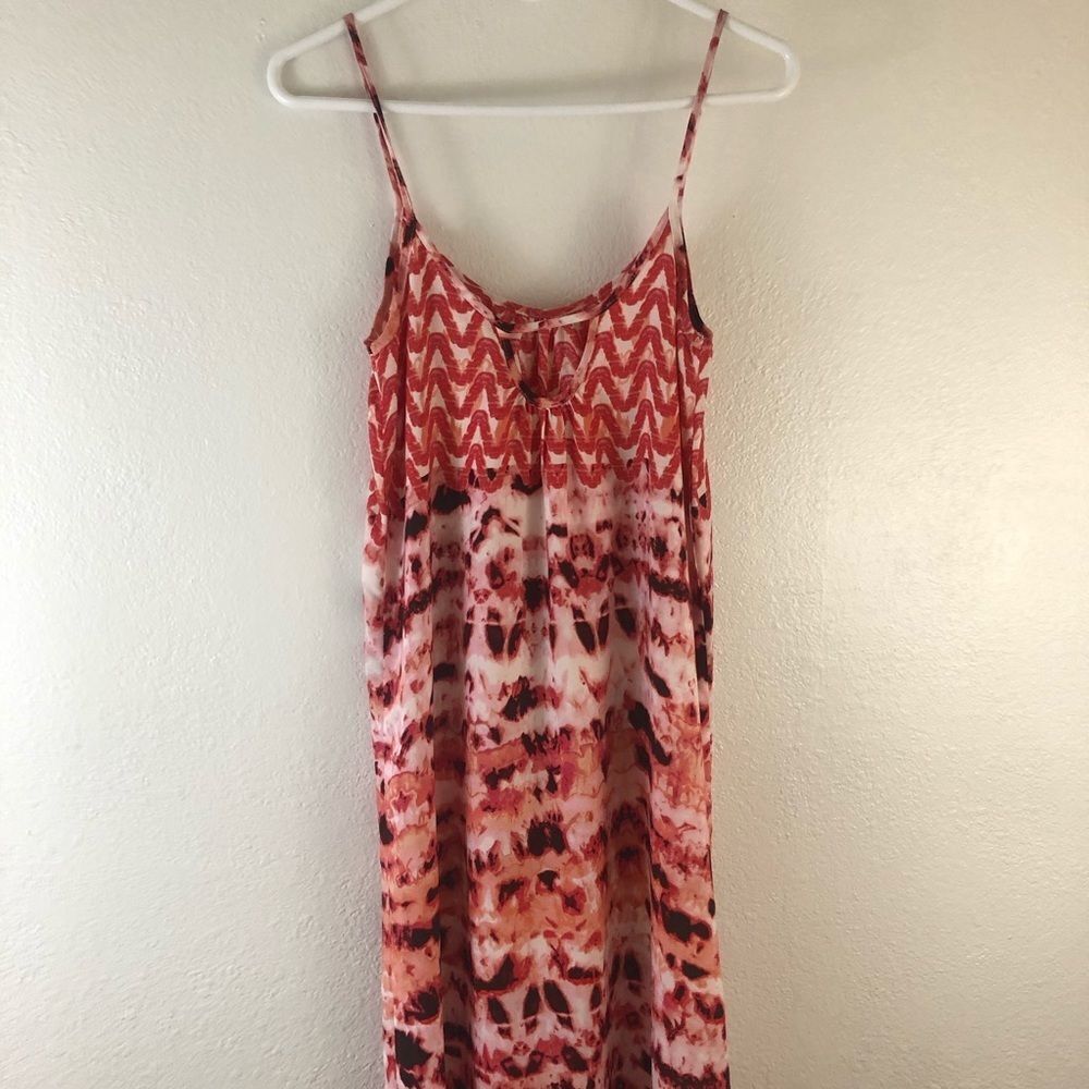 Love Ady Printed Maxi Dress size S